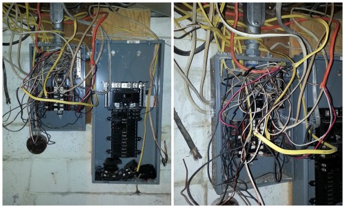 over wiring